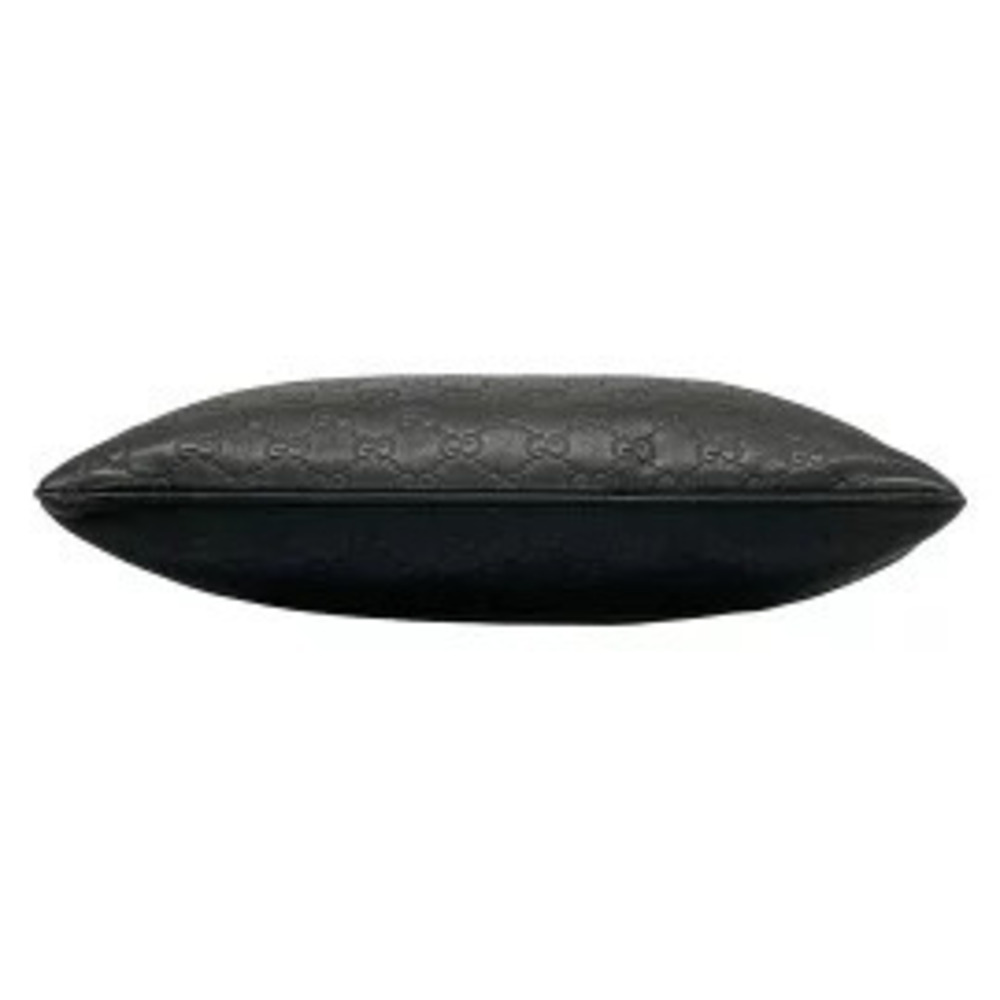 Gucci Shima Shoulder Bag Black Leather - Picture 4 of 5